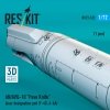 RESKIT RS72-0522 AN/AVQ-10 Pave Knife laser designation pod (1 pcs) (F-4D, A-6A) (3D Printed) (1/72)